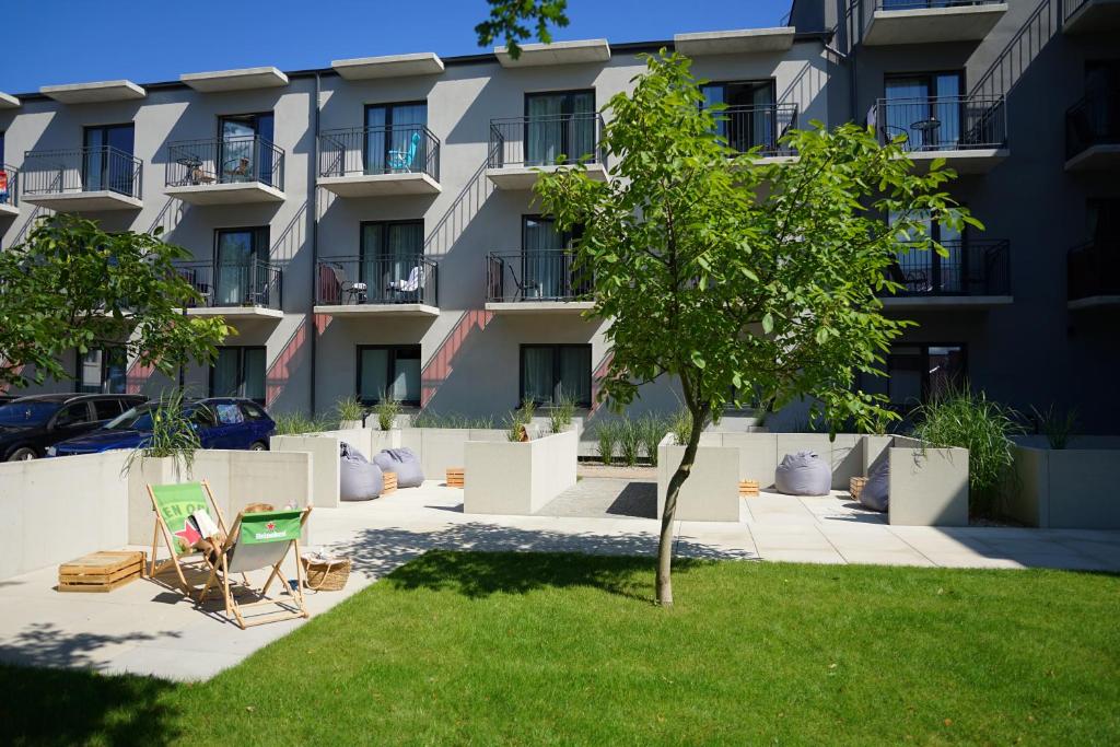 IND.U Apartamenty Kołobrzeg - ogród