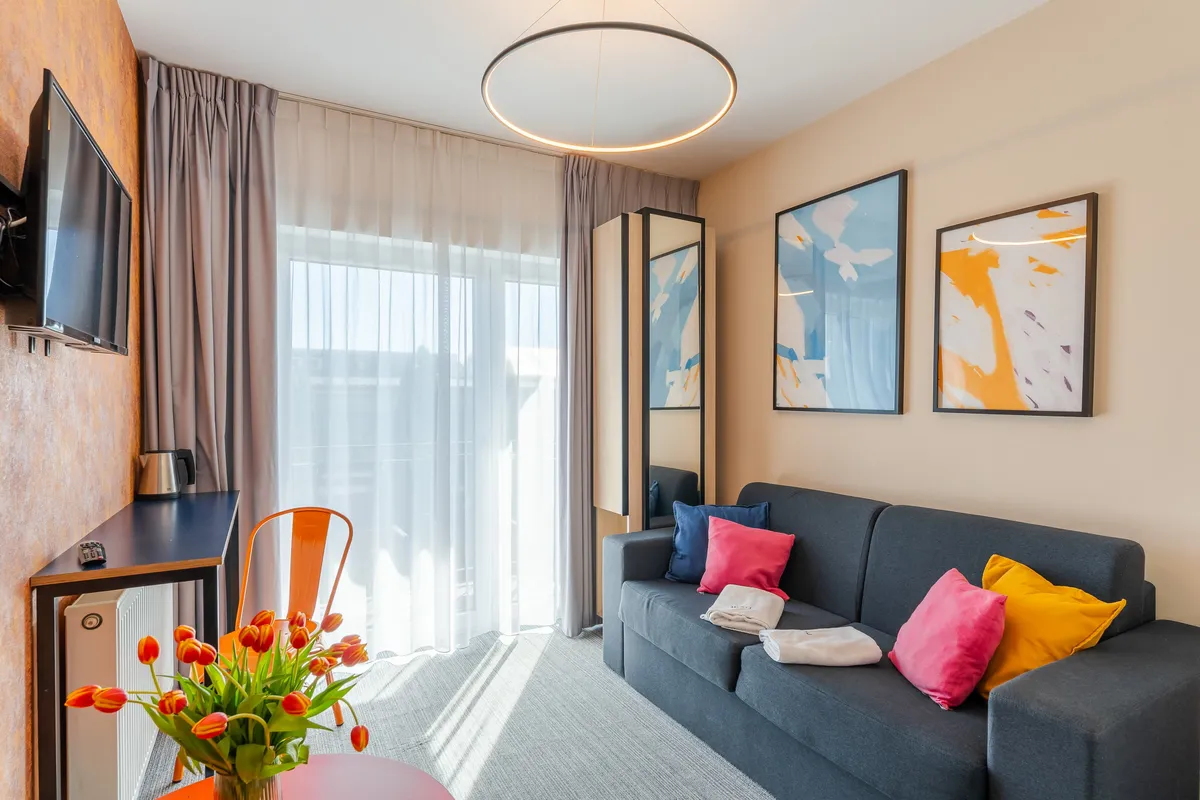 IND.U Apartamenty - Balkon