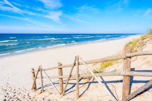zejście na plażę